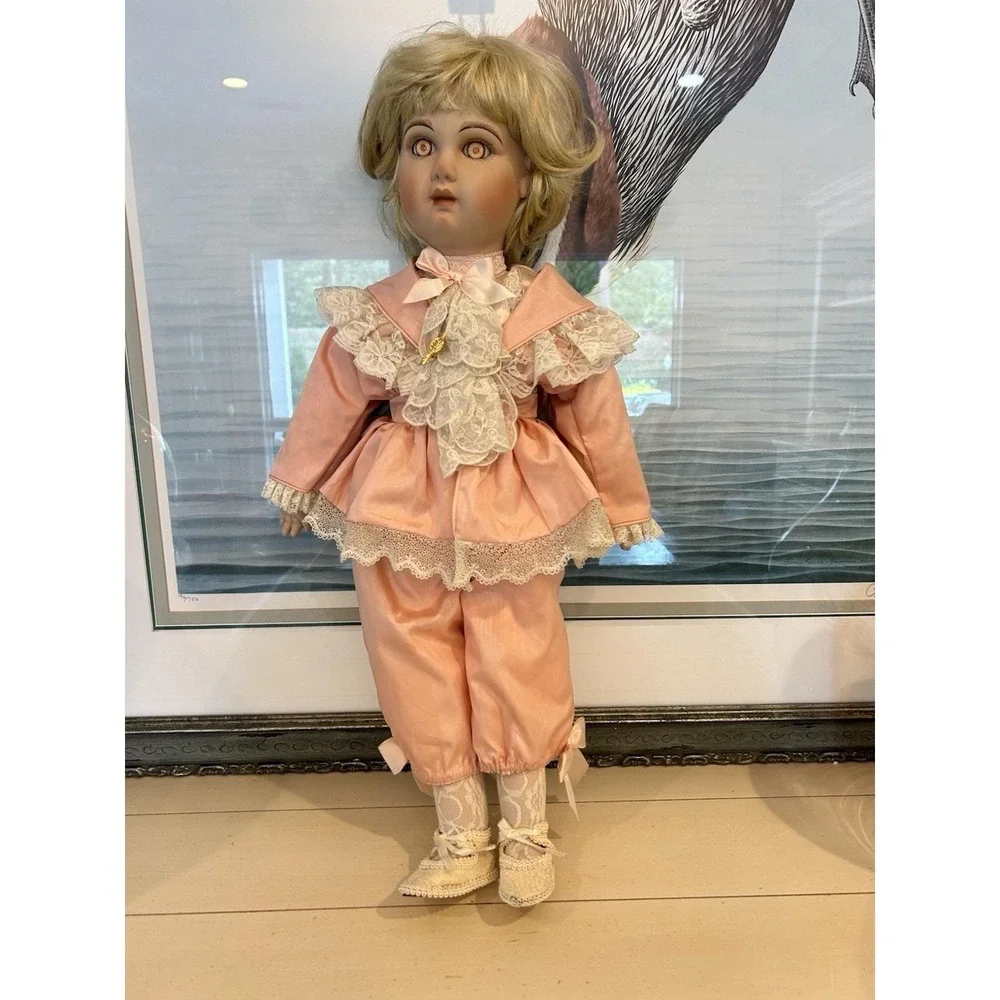 A beautifully crafted artist reproduction of a classic French Jumeau Bébé doll